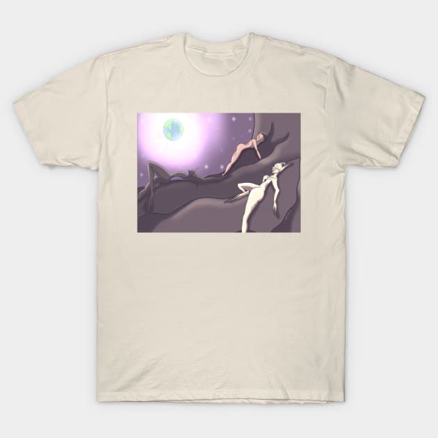 Life is But an Extraterrestrial Dream T-Shirt by sofjac